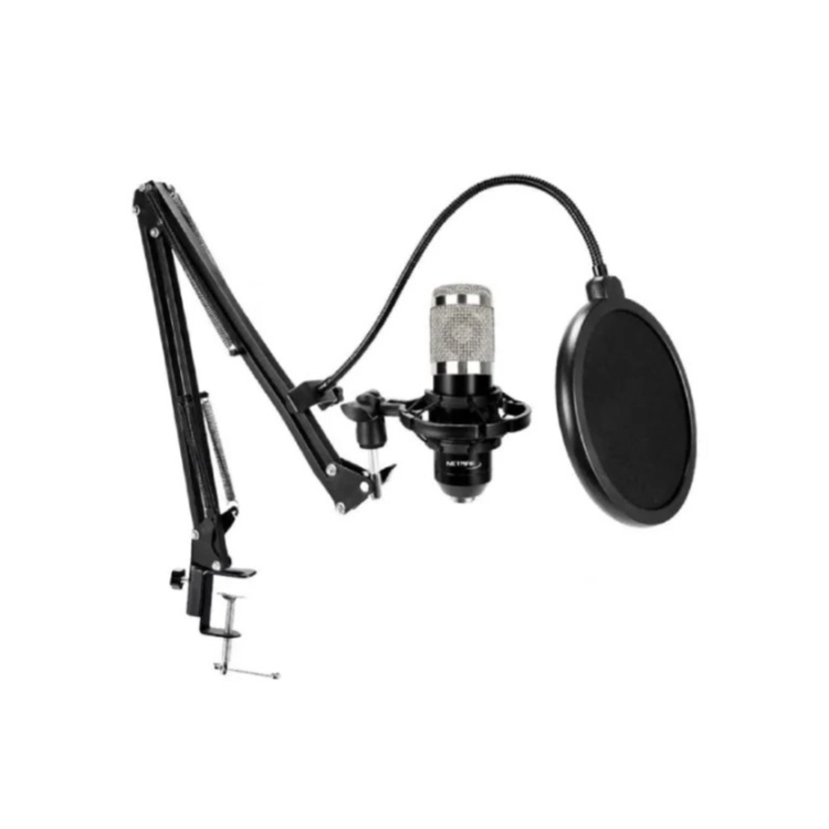 Set de Streaming Netmak con Microfono + Brazo Art.NM-MS790